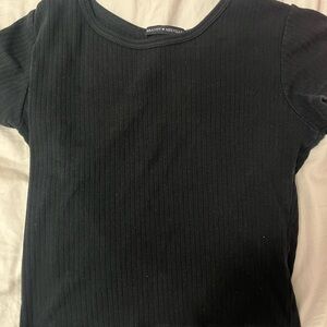 Brandy Melville Black Knit Top